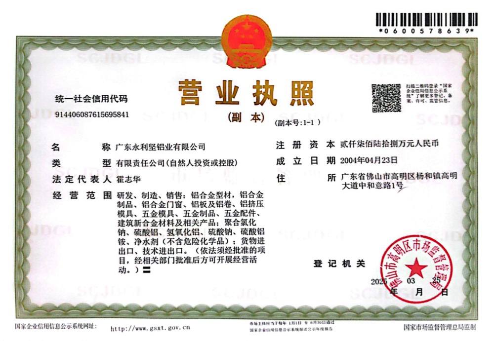 Business license (copy)