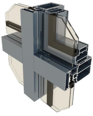 130、150、170、186 Visible Frame Curtain Wall