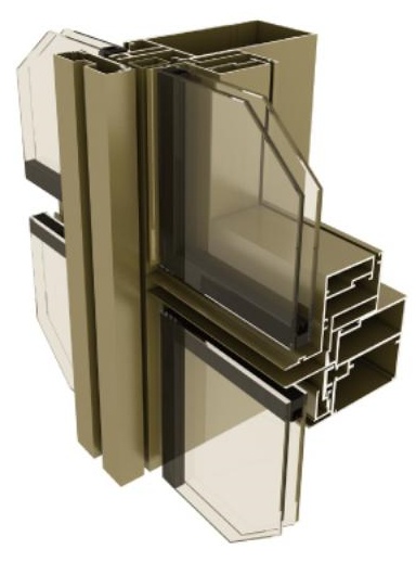 194 Semi Hidden Frame Curtain Wall