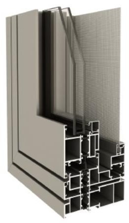 118/95A/70/80 series insulation system casement window