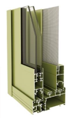 122A series insulated sliding window (concealed)